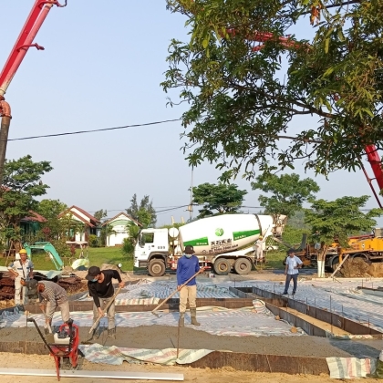 Thi công dự án phố chợ